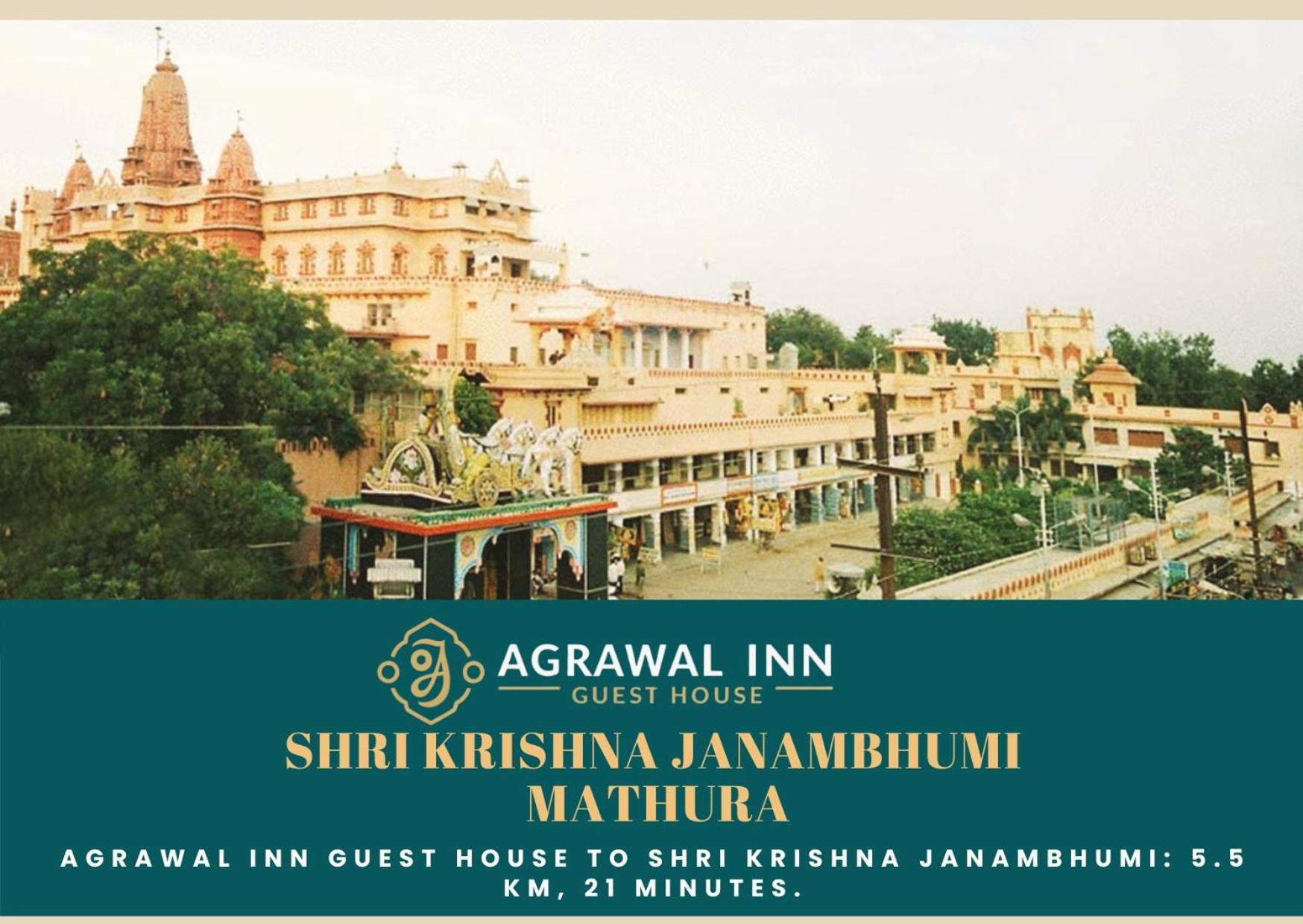 Agrawal Inn Guest House Mathura Exterior foto